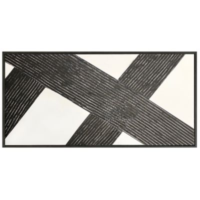 Studio 3B&trade; Interaction 60-Inch x 30-Inch Framed Embellished Wall Canvas