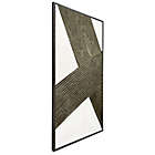 Alternate image 1 for Studio 3B&trade; Diagonal 60-Inch x 30-Inch Framed Embellished Wall Canvas in Sage/Multi