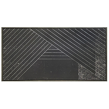 Studio 3B&trade; Dimension 60-Inch x 30-Inch Framed Embellished Wall Canvas in Black/Multi. View a larger version of this product image.