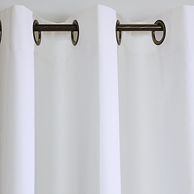 Thermalogic&reg; Weathermate 84-Inch Double-Width Grommet Curtain Panels in White (Set of 2). View a larger version of this product image.