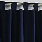 Alternate image 1 for Thermalogic&reg; Weathermate 95-Inch Tab Top Window Curtain Panels in Navy (Set of 2)