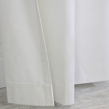 Thermalogic&reg; Weathermate 84-Inch Double-Width Tab Top Curtain Panels in White (Set of 2). View a larger version of this product image.