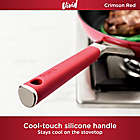 Alternate image 3 for Ninja&trade; Foodi&trade; NeverStick&trade; Vivid Nonstick 8-Inch Aluminum Fry Pan in Red