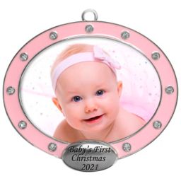 Baby's First Christmas 2021 Holiday Ornament