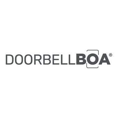 Doorbell Boa&trade; Protective Video Doorbell Mount in Nickel. View a larger version of this product image.