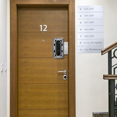 Doorbell Boa&trade; Protective Video Doorbell Mount in Nickel. View a larger version of this product image.