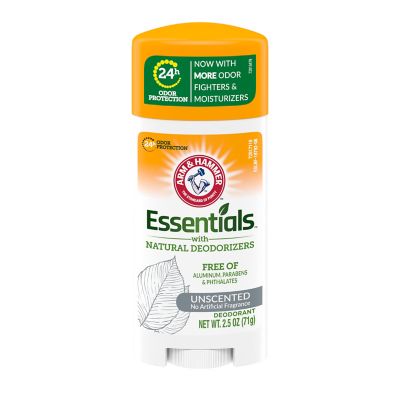 Arm and Hammer&trade; Essentials&trade; 2.5 oz. Solid Deodorant in Unscented