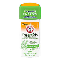 Arm and Hammer&trade; Essentials&trade; 2-Pack 2.5 oz. Solid Deodorant in Fresh