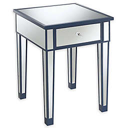 Gold Coast Mirrored 1-Drawer End Table