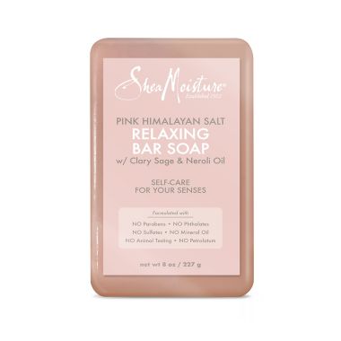 SheaMoisture&reg; 8 fl. oz. Pink Himalayan Salt Relaxing Bar Soap. View a larger version of this product image.