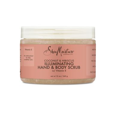 SheaMoisture&reg; 12 oz. Coconut &amp; Hibiscus Illuminating Hand and Body Scrub. View a larger version of this product image.