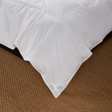 Nestwell&trade; Light Warmth White Down King Comforter in White. View a larger version of this product image.