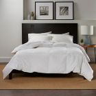 Alternate image 1 for Nestwell&trade; Light Warmth White Down King Comforter in White