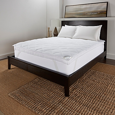 Nestwell&trade; Double Layer Fiberbed Queen Mattress Topper. View a larger version of this product image.