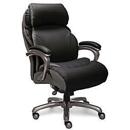 Serta® Tranquil Big & Tall Leather Executive Office Chair with AIR™ in Black