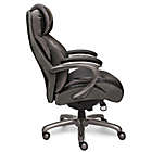 Alternate image 3 for Serta&reg; Tranquil Big & Tall Leather Executive Office Chair with AIR&trade; in Black
