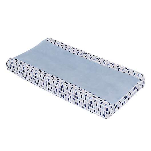 Alternate image 1 for Nautica Kids® Nautical Adventure Changing Pad Cover in Light Blue