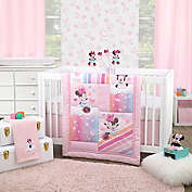 Disney&reg; Minnie Mouse Be Happy 3-Piece Crib Bedding Set in Pink