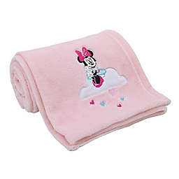 Disney® Minnie Mouse Be Happy Baby Blanket in Pink