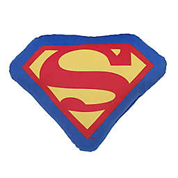 Warner Bros.® Plush Superman Toddler Throw Pillow in Blue