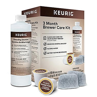 Keurig&reg; 3 Month Brewer Care Kit. View a larger version of this product image.