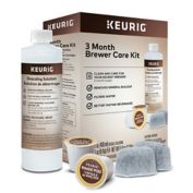 Keurig&reg; 3 Month Brewer Care Kit