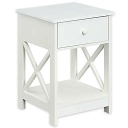 Oxford 1-Drawer End Table with Shelf