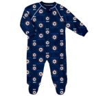Alternate image 0 for NHL Size 0-3M Winnipeg Jets Raglan Zip-Up Coverall