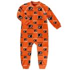 Alternate image 0 for NHL Philadelphia Flyers Size 4T Footless Raglan Zip-Up Coverall in Red