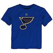 NHL Size 2-4T St. Louis Blues Primary Logo Short Sleeve Tee in Blue