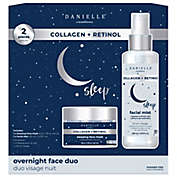 Danielle&reg; Creations Collagen + Retinol Overnight Face Duo Set