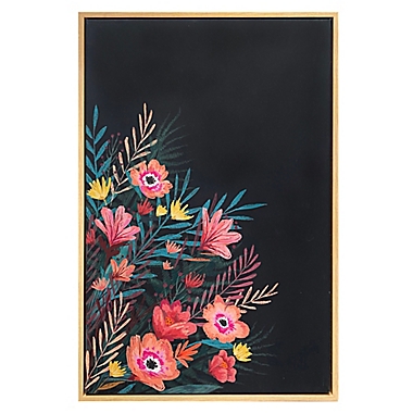 Wild Sage&trade; Vibrant Floral 20-inch x 30-Inch Framed Canvas Wall Art (Set of 2). View a larger version of this product image.