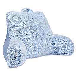 Arlee Home Fashions® Two-Toned Faux Sherpa Backrest Pillow in Light Blue