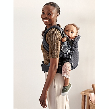 BABYBJ&Ouml;RN&reg; Harmony Multi-Position Baby Carrier in Anthracite. View a larger version of this product image.