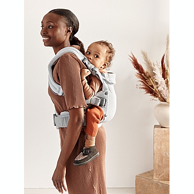 BABYBJ&Ouml;RN&reg; Baby Carrier Harmony in Silver. View a larger version of this product image.