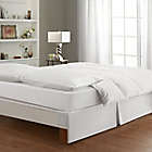 Alternate image 3 for Nestwell&trade; 15-Inch King Wraparound Bed Skirt in White