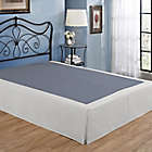 Alternate image 2 for Nestwell&trade; 15-Inch Queen Wraparound Bed Skirt in White