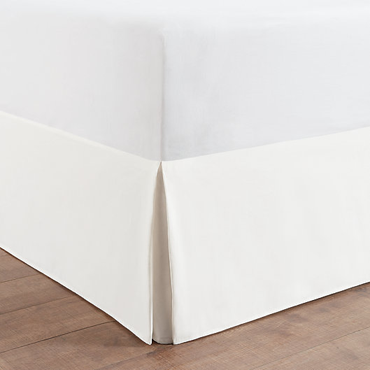 Alternate image 1 for Simply Essential™ Microfiber Tailored Bed Skirt