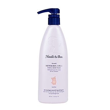 Noodle & Boo&reg; 16 fl. oz. Lavender Newborn 2-in-1 Hair & Body Wash. View a larger version of this product image.