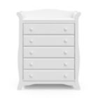 Alternate image 4 for Storkcraft&reg; Avalon 5-Drawer Dresser in White