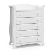 Storkcraft&reg; Avalon 5-Drawer Dresser in White