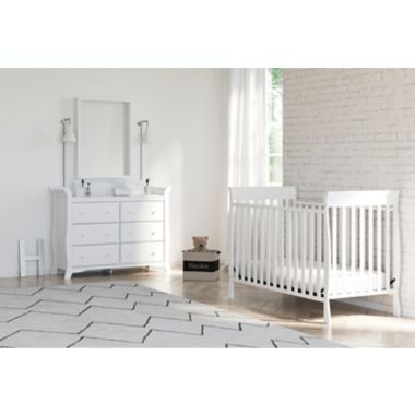 Storkcraft&reg; Avalon 6-Drawer Double Dresser in White. View a larger version of this product image.