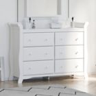 Alternate image 12 for Storkcraft&reg; Avalon 6-Drawer Double Dresser in White
