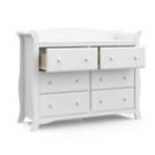Alternate image 6 for Storkcraft&reg; Avalon 6-Drawer Double Dresser in White