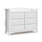 Alternate image 0 for Storkcraft&reg; Avalon 6-Drawer Double Dresser in White