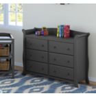 Alternate image 3 for Storkcraft&reg; Avalon 6-Drawer Double Dresser in Grey