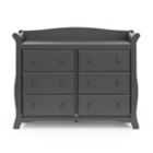 Alternate image 6 for Storkcraft&reg; Avalon 6-Drawer Double Dresser in Grey
