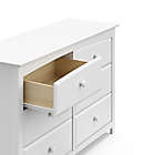 Alternate image 3 for Storkcraft&reg; Kenton 6-Drawer Double Dresser in White