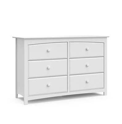 Storkcraft&trade; Kenton 6-Drawer Double Dresser in White