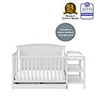 Alternate image 3 for Storkcraft&trade; Steveston 4-in-1 Convertible Crib and Changer in White